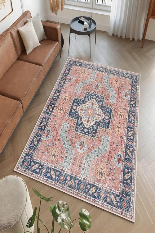 Dekoratif Özel Tasarım Yıkanabilir, İnce, Kaymaz Tabanlı, Modern Halı