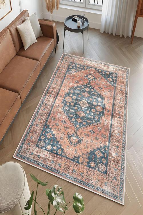Dekoratif Özel Tasarım Yıkanabilir, İnce, Kaymaz Tabanlı, Modern Halı