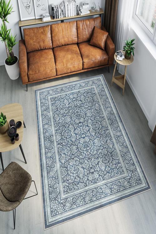 Dekoratif Özel Tasarım Yıkanabilir, İnce, Kaymaz Tabanlı, Modern Halı