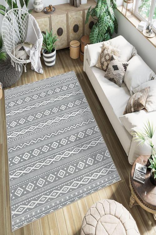 Dekoratif Özel Tasarım Yıkanabilir, İnce, Kaymaz Tabanlı, Modern Halı