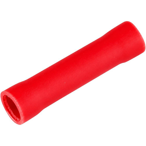 PM-39055 0,5-1,5Mm2 Kesit 25X6x4mm Soket Kırmızı İzoleli Kablo Pabucu (100'Lü Paket)
