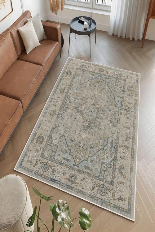 Dekoratif Özel Tasarım Yıkanabilir, İnce, Kaymaz Tabanlı, Modern Halı
