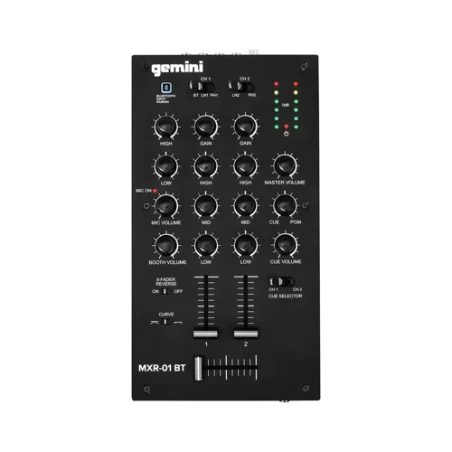 MXR-01BT 2-Kanal Bluetooth Destekli DJ Mikser