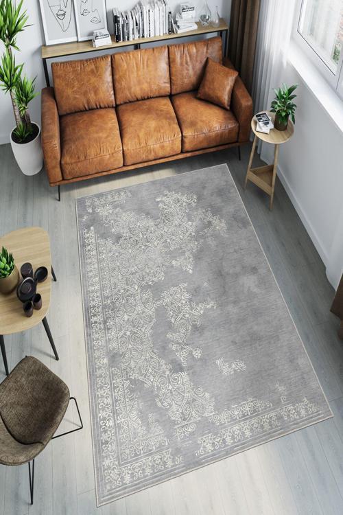 Dekoratif Özel Tasarım Yıkanabilir, İnce, Kaymaz Tabanlı, Modern Halı