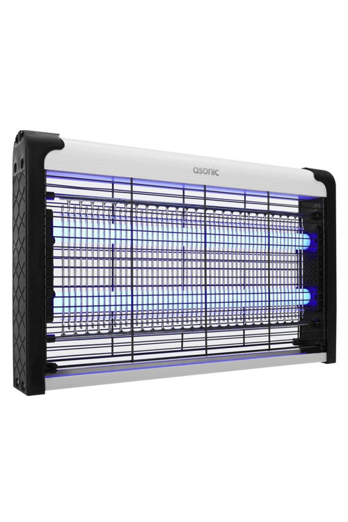 As-A29 Siyah Büyük Boy 6W+ 2000V Zincir Askısılı İki Ledli Sinek Öldürücü