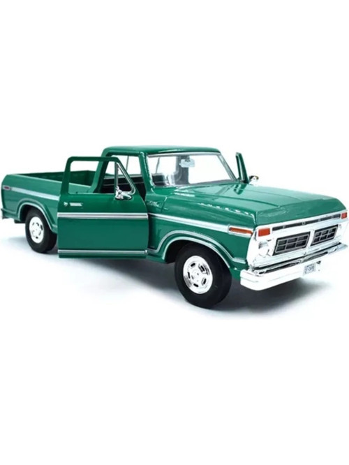 1977 Ford F-150 Custom Pickup Yeşil 1/24 Model Araba