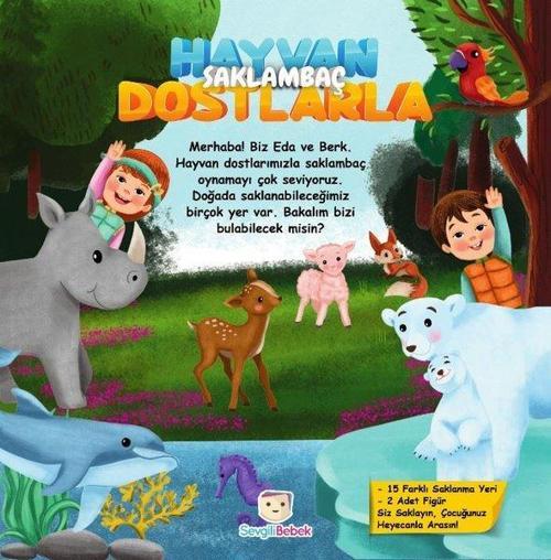Saklambaç Kitabı - Hayvan Dostlarla