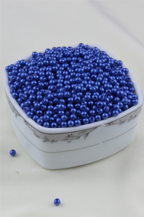 5 mm Saks Mavi İnci Boncuk 30 Gr (Kolye, Bileklik, Küpe ve Takı Yapımı)