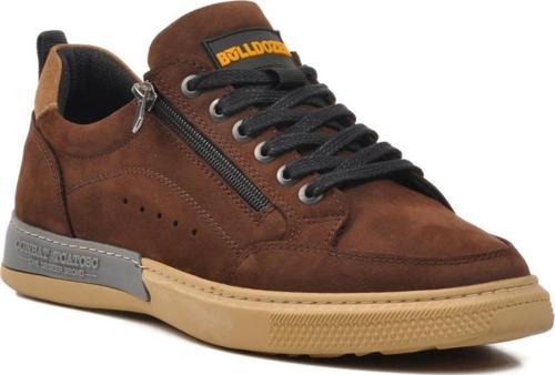 231220 Kahve Nubuk Hakiki Deri Erkek Günlük Ayakkabı