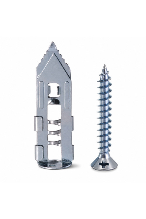Metal Alçıpan Dübeli Turbolet jilet Dubeli 40 Mm 4 Cm 4x45 Sunta Vidası Set 50 Adet