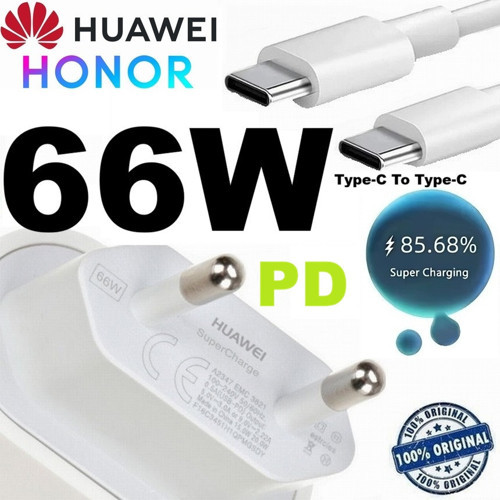HUAWEI Mate X7 PD Supercharge 66w 6A Type C 100 cm Kablo 6A Cep Telefonu Şarj Cihazı