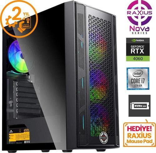 Nova G1 i7 4060-27FF02 i7-12700F 16GB 1TBSSD RTX4060 FreeDOS Gaming Masaüstü Bilgisayar