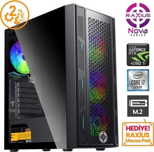 Nova G1 i7 406T-27F14F i7-12700F 32GB 1TBSSD RTX4060Ti W11P Gaming Masaüstü Bilgisayar