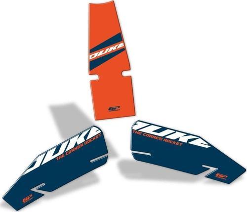 KTM Duke 390 2024 Uyumlu Tank Pad Seti Mavi