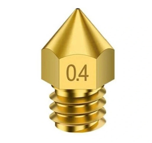 3D Yazıcı-Printer MK8 0.4mm Pirinç Nozzle
