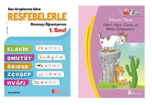 1.Sınıfa Hazırlık Afacan Hece + Resfebelerle Okumayı Öğreniyorum