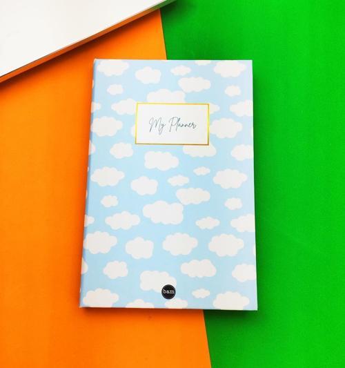 Bulut My Planner Tasarımlı Lastikli Defter