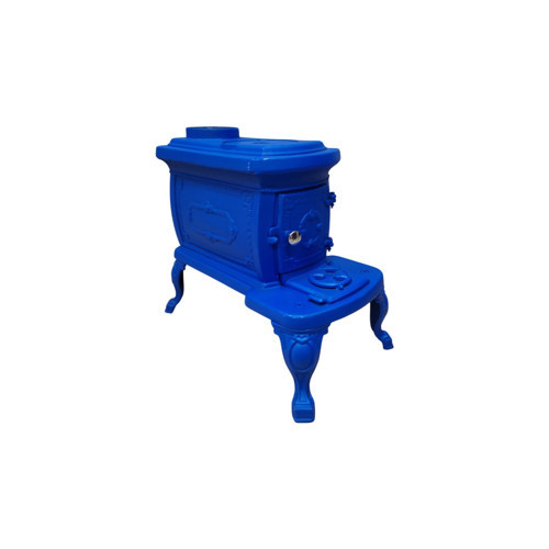FİRE STOVE FRS-059M NOSTALJİ MAVİ RENKLİ KOMPLE PİK DÖKÜM