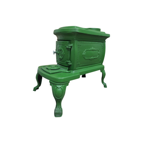 FİRE STOVE FRS-059Y NOSTALJİ YEŞİL RENKLİ KOMPLE PİK DÖKÜM