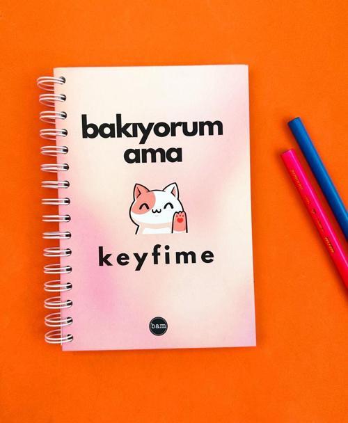 Bakıyorum Ama Keyfime 21x14Cm A5 Sketch Book - Eskiz Defteri - 270 Gr - 36 Yaprak