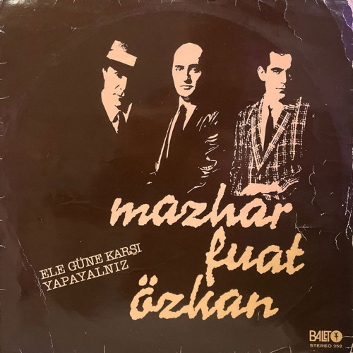 MFÖ Ele Güne Karşı Yapayalnız Plak (Dönem Baskı Plak)