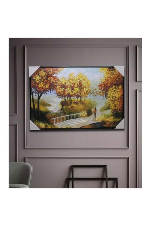 Duvara Asmalı Yağlı Boya Pano - 90x60cm