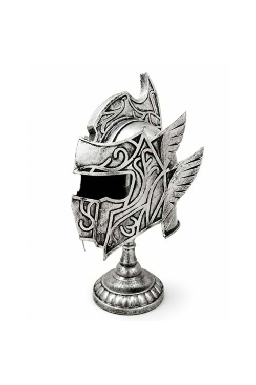 Metal Şövalye Miğferi Biblosu - 53x20cm