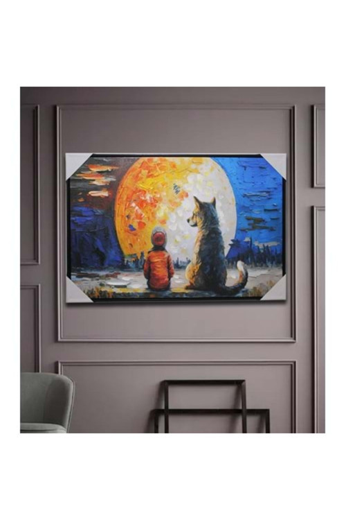 Duvara Asmalı Yağlı Boya Pano - 90x60cm