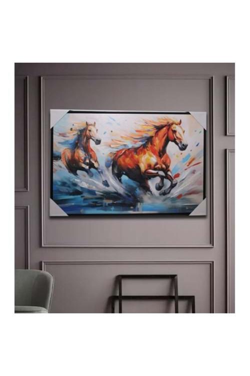 Duvara Asmalı Yağlı Boya Pano - 90x60cm