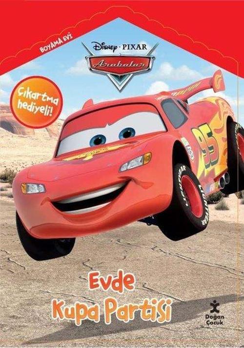 Disney Pixar Arabalar - Evde Kupa Partisi - Boyama Evi