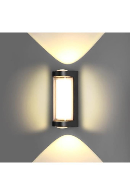 Dekoratif Su Geçirmez Üç Yönlü Led Aplik Lara 9w 3200k Gün Işığı Led Aydınlatma