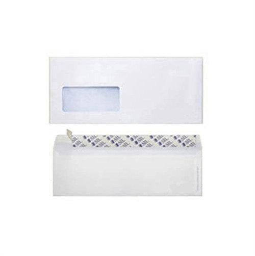 DİPLOMAT ZARF 10.5x24 Asil Doğan - PENCERELİ SİLİKONLU 110 GR. - 100 ADET