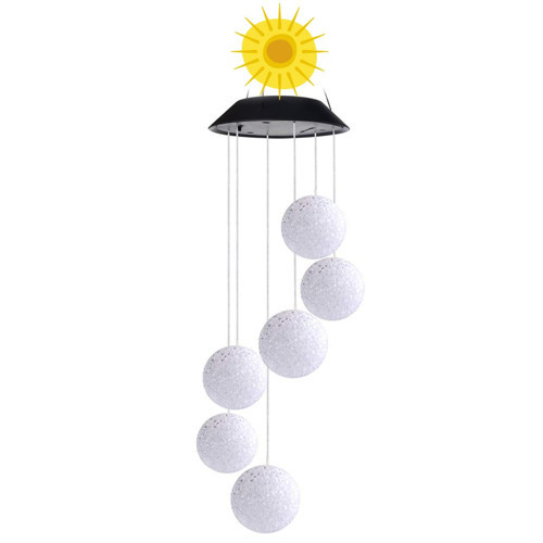 Güneş Enerjili Renk Geçişli Kristal Top Aydınlatma/GT-SL10