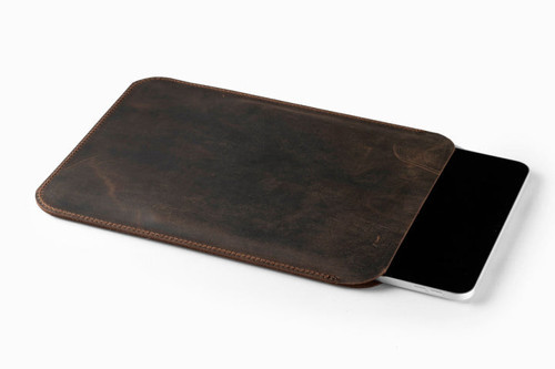 Eskitilmiş Deri iPad Kılıfı, El Yapımı iPad Kılıfı (12.9" Pro, 2.-6. Nesil iPad, iPad Mini, iPad Air, 11" Pro, 10.5" Pro, 9.7" Pro, A16 işlemcili modeller için) iPad Mini 7. Nesil