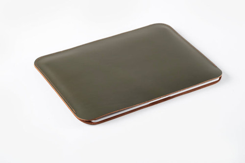 Microsoft Surface Laptop 5/7/Go/Studio/Duo modelleri için el yapımı, eskitilmiş görünümlü deri kılıf. 13,5 inç için