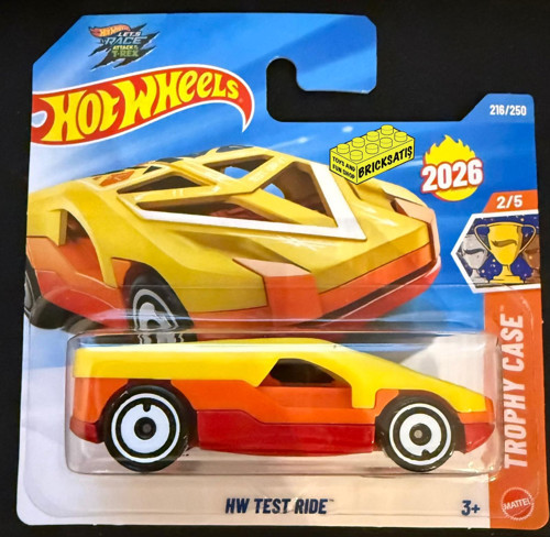 Tekli Arabalar HW Test Ride JJH68 (Trophy Case)