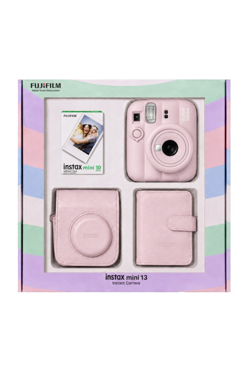 Instax Mini 13 Fotoğraf Makinesi Çanta ,Albüm ,10'Lu Film Bundle Box