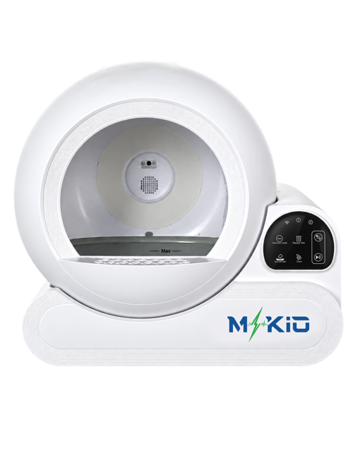 Akıllı Otomatik Kedi Tuvaleti, Wifi ve Bluetooth Kontrollü, Radar ve Ir Güvenlik Sensörlü, Koku Giderici Karbon Filtreli