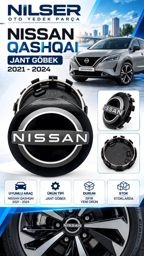 Nissan Qashqai Jant Göbek 2021-2026 40342-6RA1A 1 ADET
