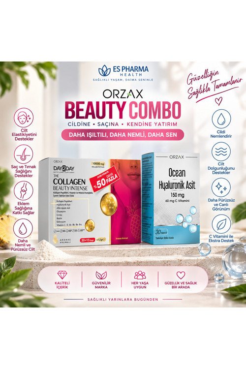 Collagen Beauty Intense + Ocean Hyaluronik Asit 2'li Set