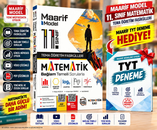 Acil Yayınları 11. Sınıf Matematiğin İlacı Maarif Ders Platosu Tema Öğretim Fasikülleri-MAARİF TYT DENEME HEDİYELİ!!