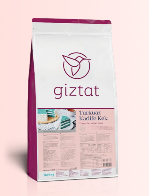 Kadife Kek Turkuaz Velvet 10 KG