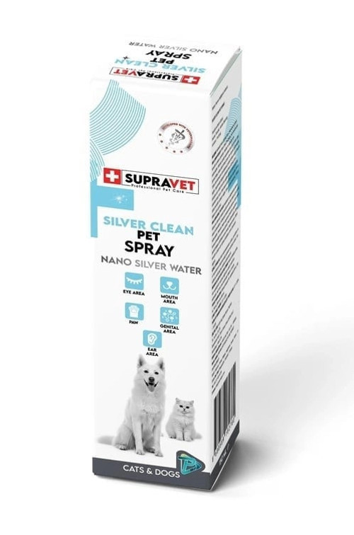 Silver Clean Nano Gümüş Suyu Çok Amaçlı Kedi ve Köpek Deri Bakım Spreyi 150 ml