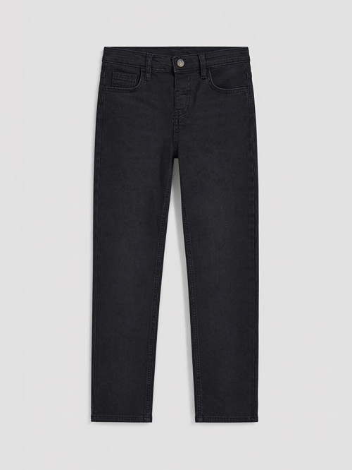 LC WAIKIKI Siyah Slim Fit Erkek Çocuk Jean Pantolon