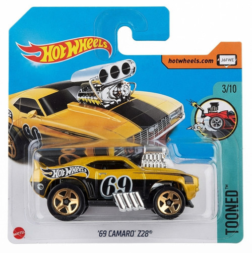 '69 Camaro Z28 - Sarı - Treasure Hunt - TH - 2017 - DVD01 - 1/64