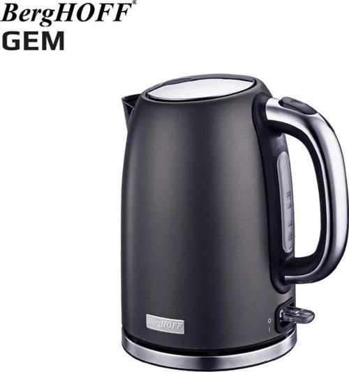 Gem Tıtan 1.7 Litre Parlak Füme Su Isıtıcısı