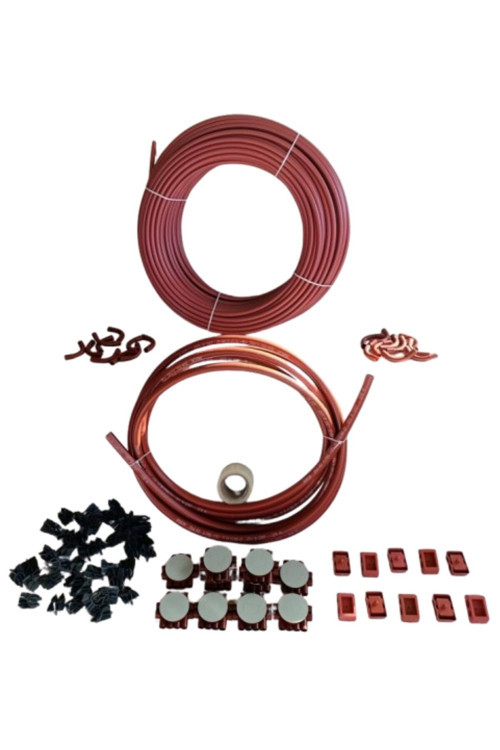1+0, 1+1, 2+0 Küçük Daire Elektrik Beton Borusu Tabla Seti