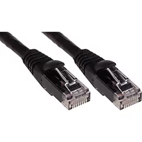 0.5metre CAT6 Utp LSZH Saf Bakır Siyah Patch Kablo (5'li paket)