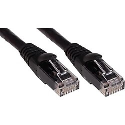 0.3m CAT6 Utp LSZH Saf Bakır Siyah Patch Kablo (10'lu Paket)