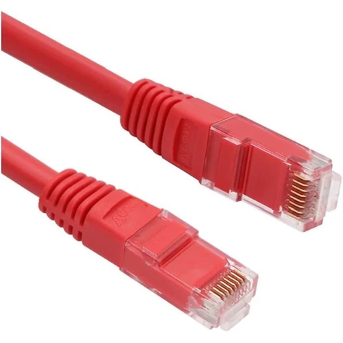 2metre CAT6 Utp LSZH Saf Bakır Kırmızı Patch Kablo (5'li paket)